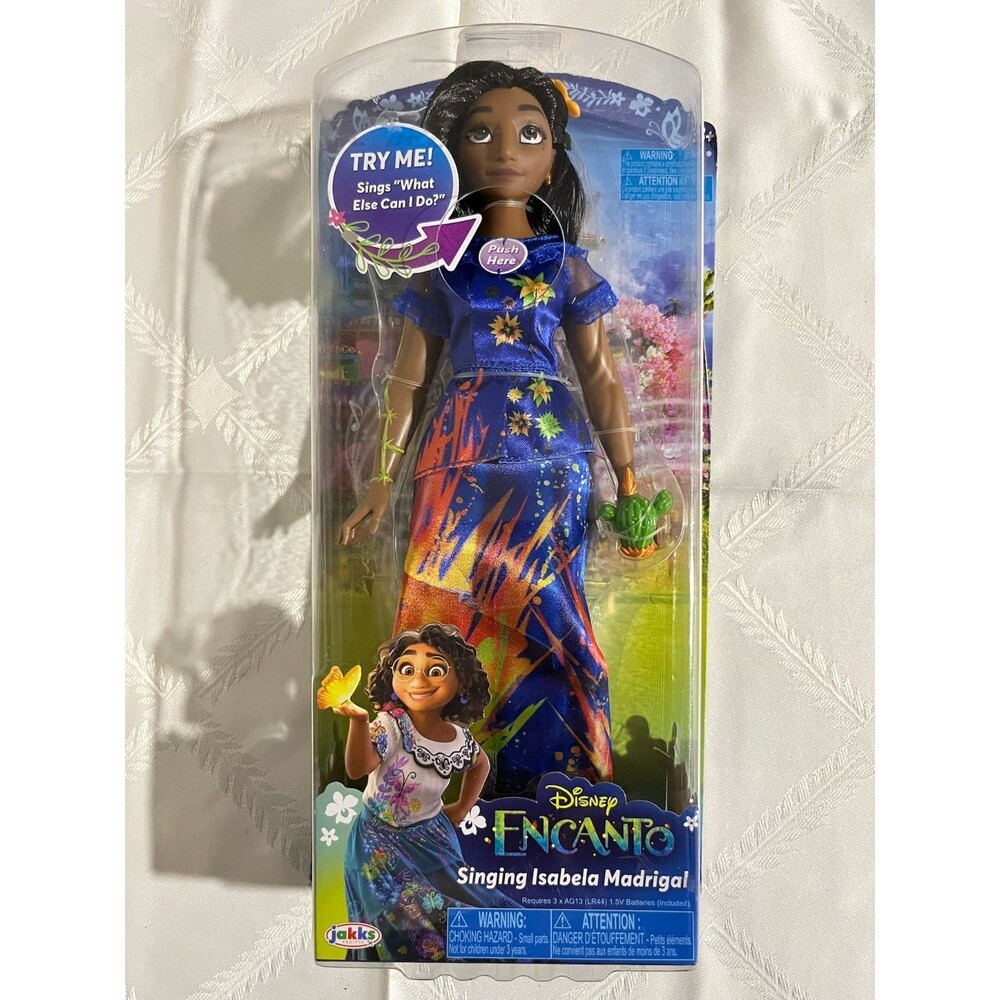 Disney Encanto Singing Isabela Madrigal Doll New in Box “What Else Can I Do”